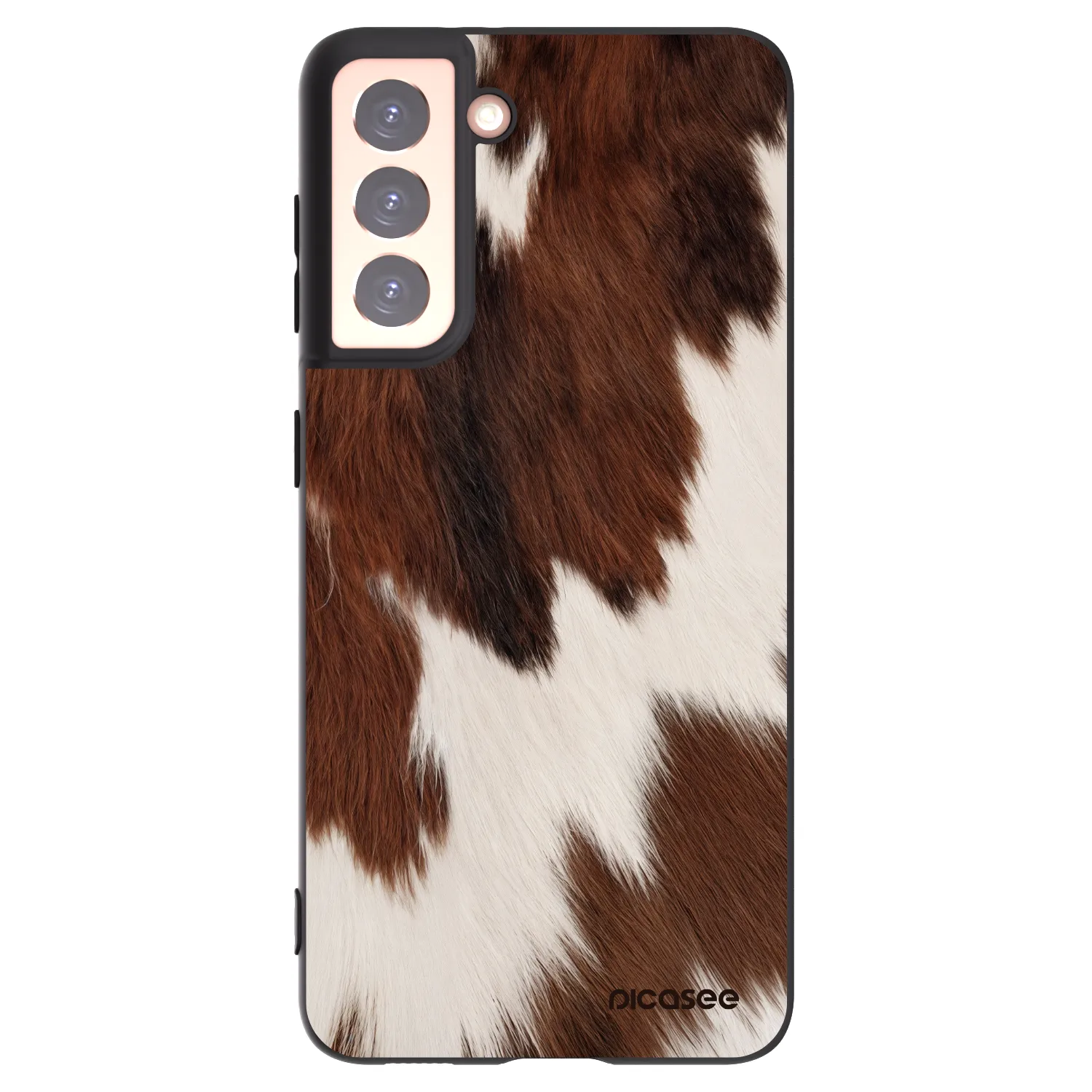 Picasee husă neagră din silicon pentru Samsung Galaxy S21 5G G991B - Rustica