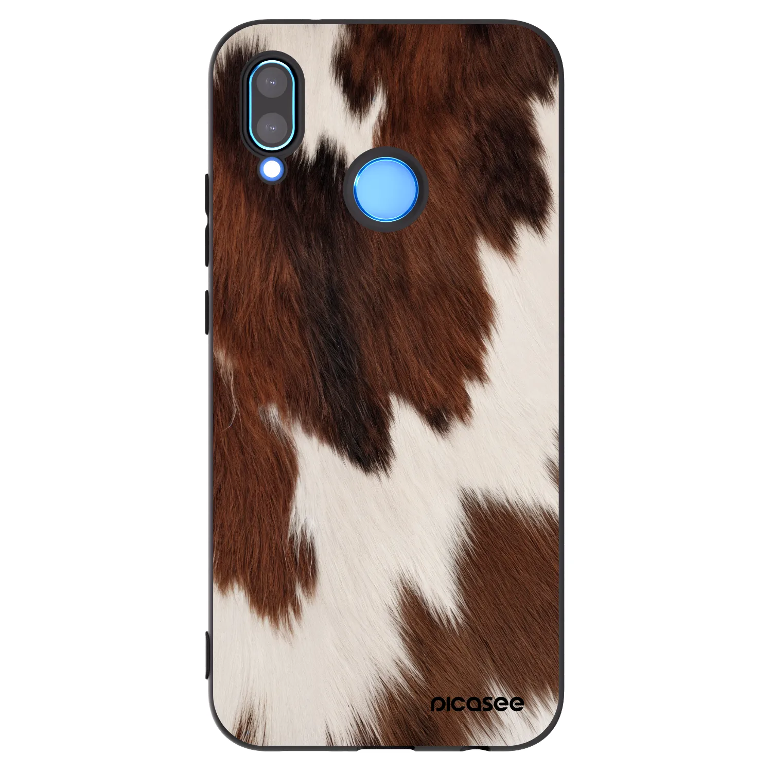 Picasee husă neagră din silicon pentru Huawei P20 Lite - Rustica