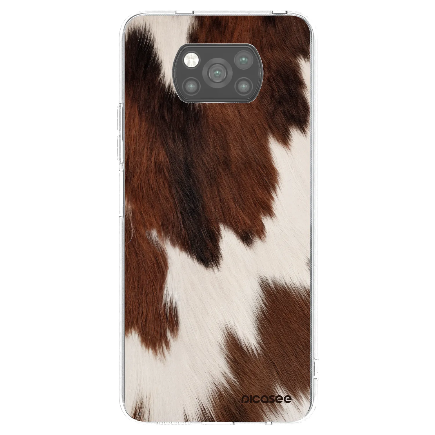 Picasee husă neagră din silicon pentru Xiaomi Poco X3 Pro - Rustica