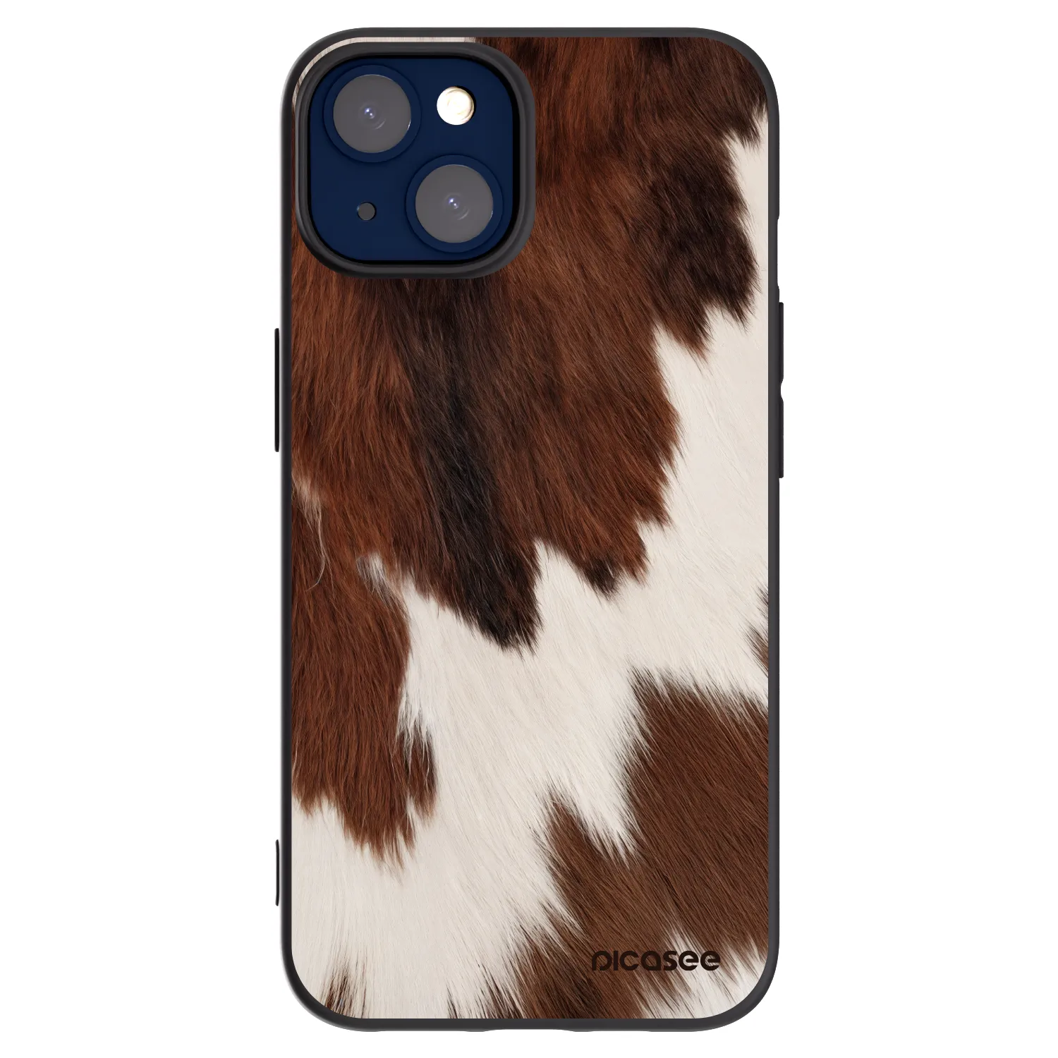 Picasee husă neagră din silicon pentru Apple iPhone 14 - Rustica