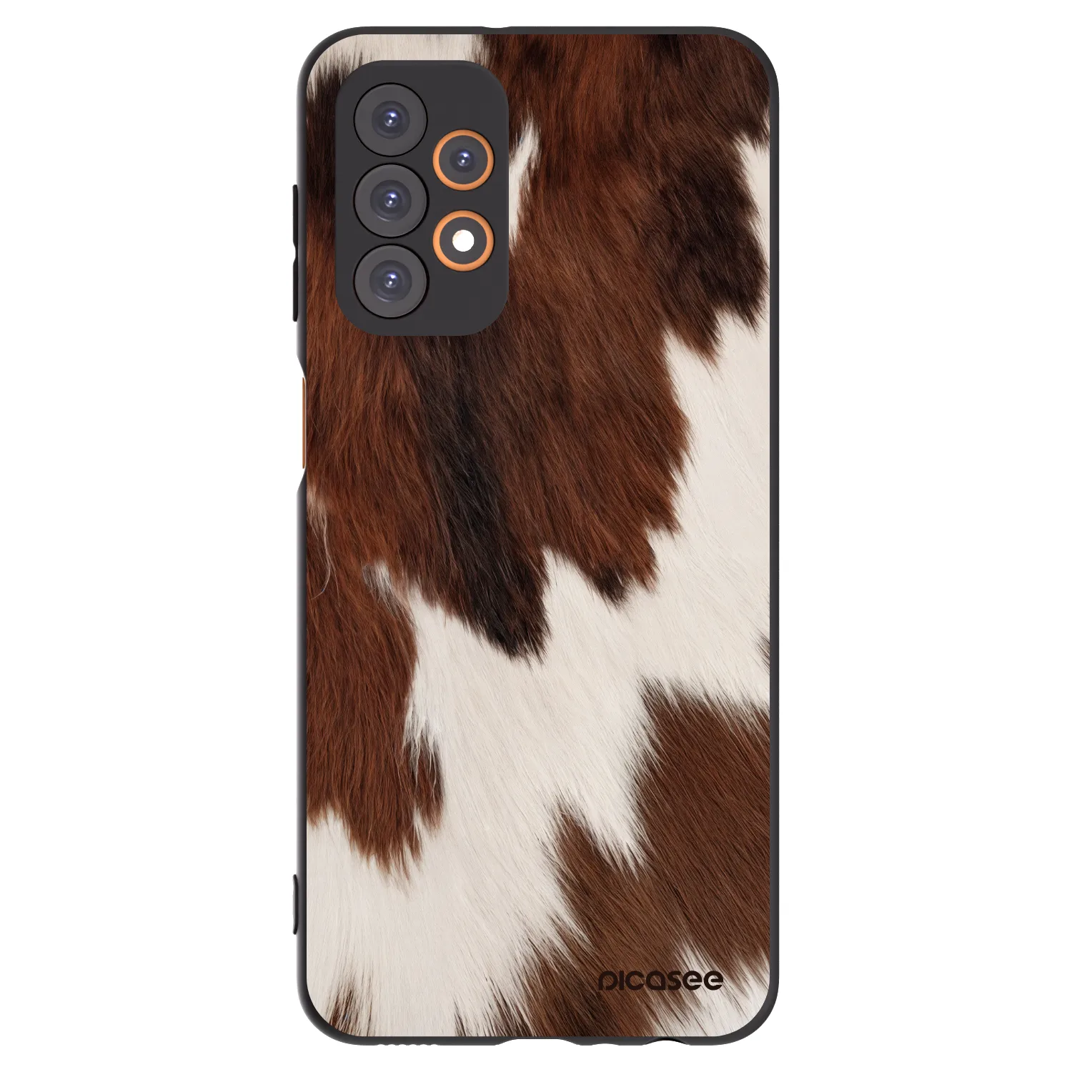 Picasee husă neagră din silicon pentru Samsung Galaxy A23 A235F 4G - Rustica