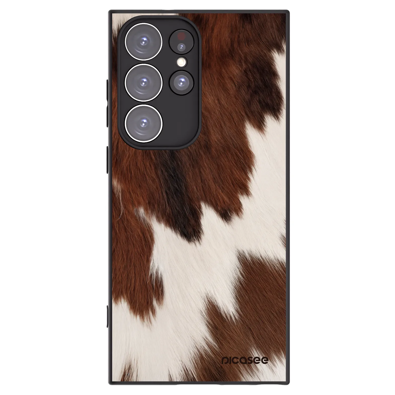 Picasee husă neagră din silicon pentru Samsung Galaxy S23 Ultra 5G - Rustica