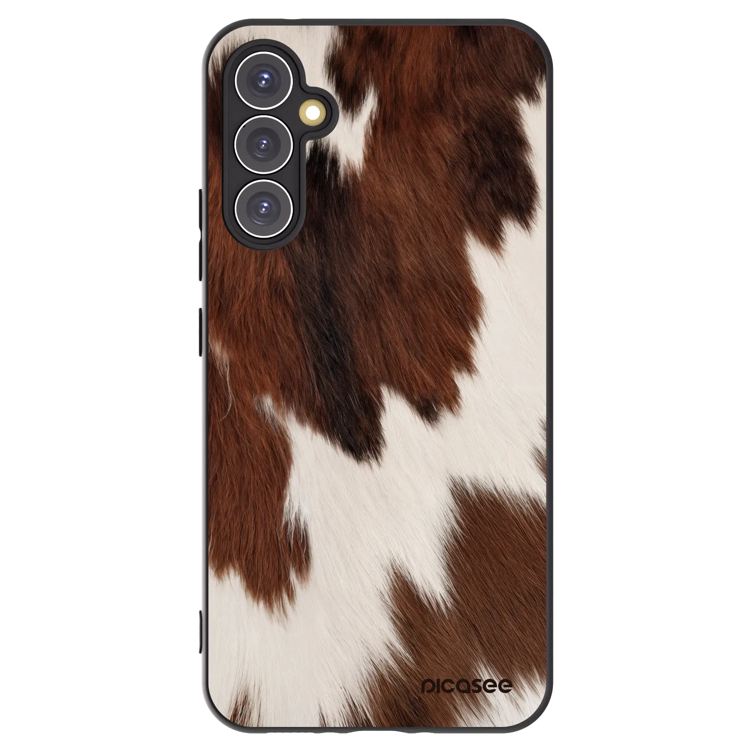 Picasee husă neagră din silicon pentru Samsung Galaxy A34 5G A346B - Rustica
