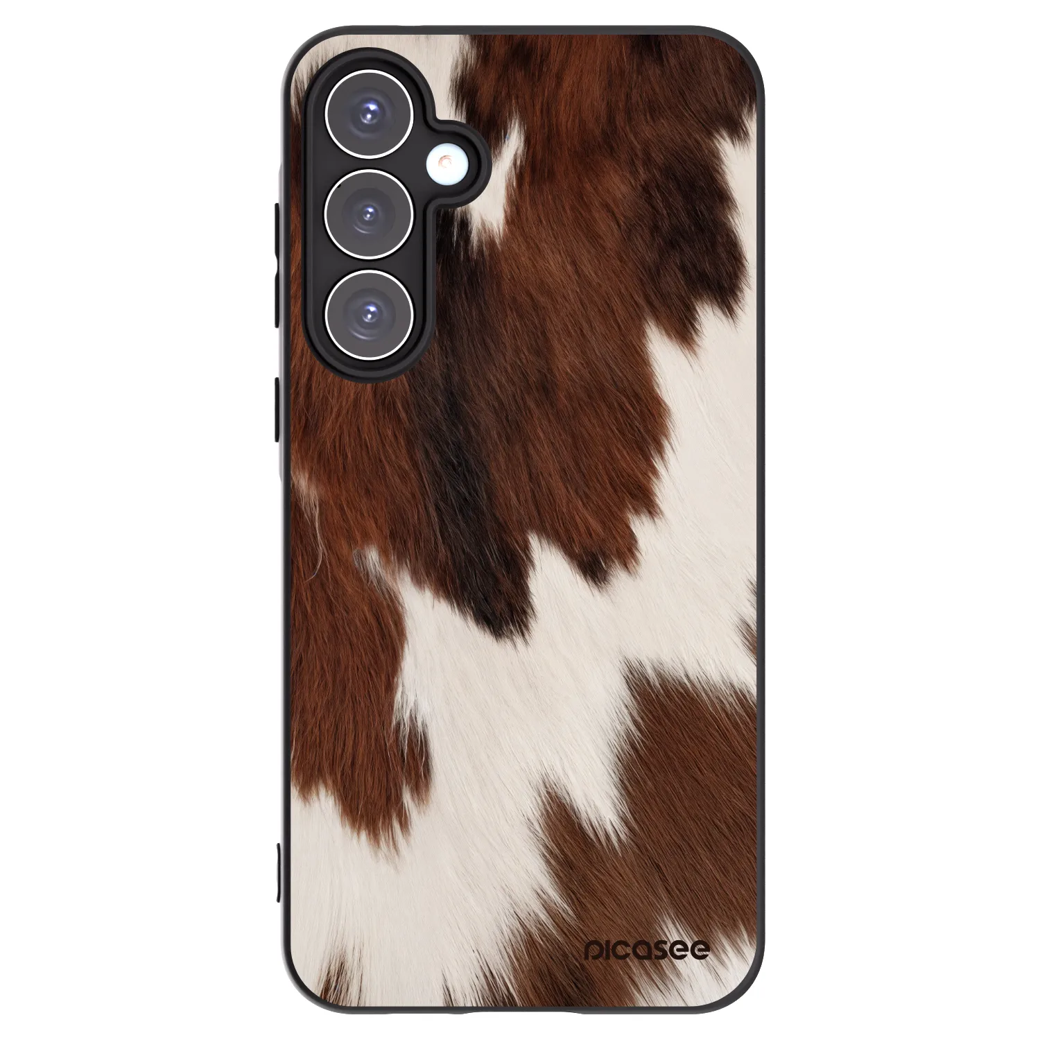 Picasee husă neagră din silicon pentru Samsung Galaxy A55 5G A556B - Rustica