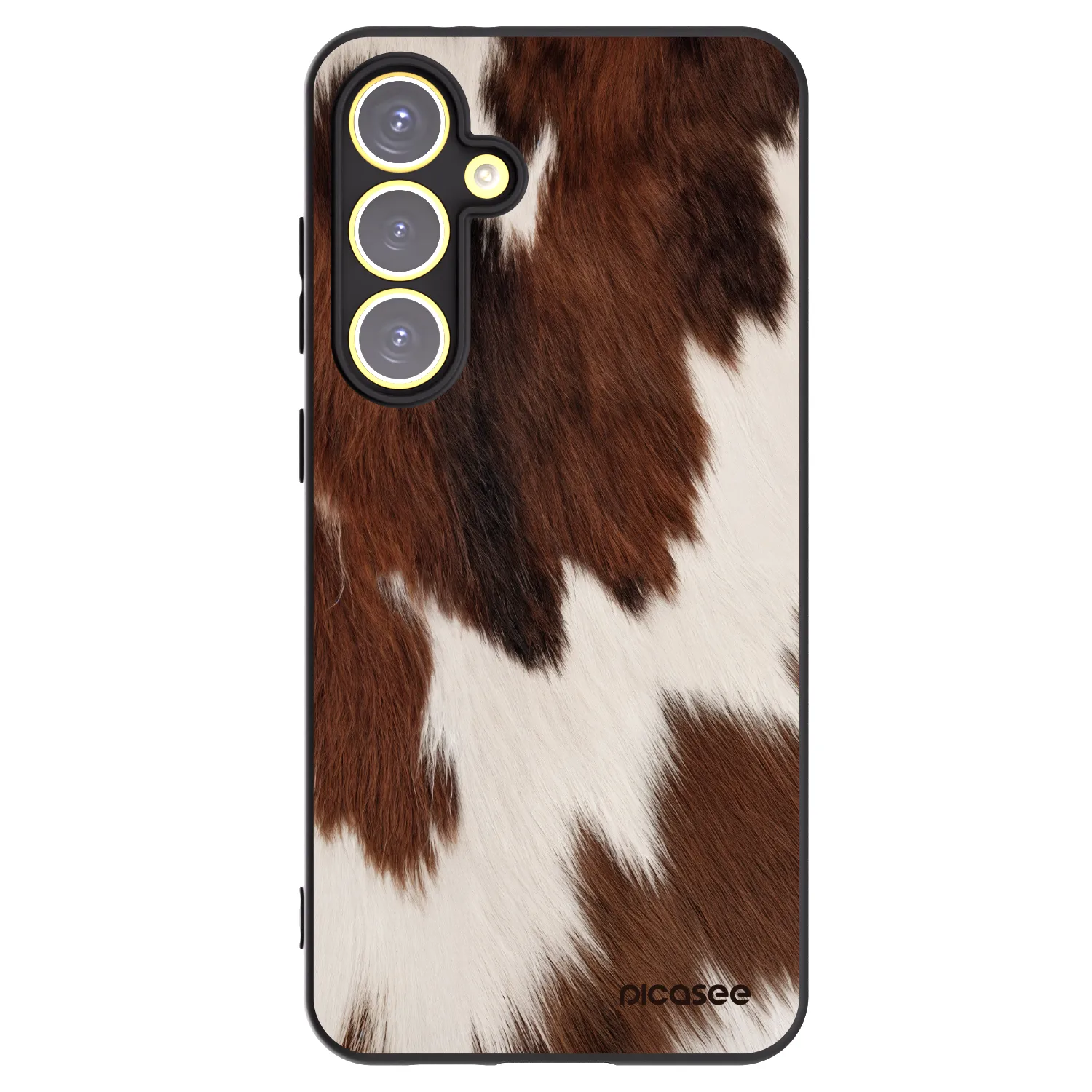 Picasee husă neagră din silicon pentru Samsung Galaxy S24 FE S721B - Rustica