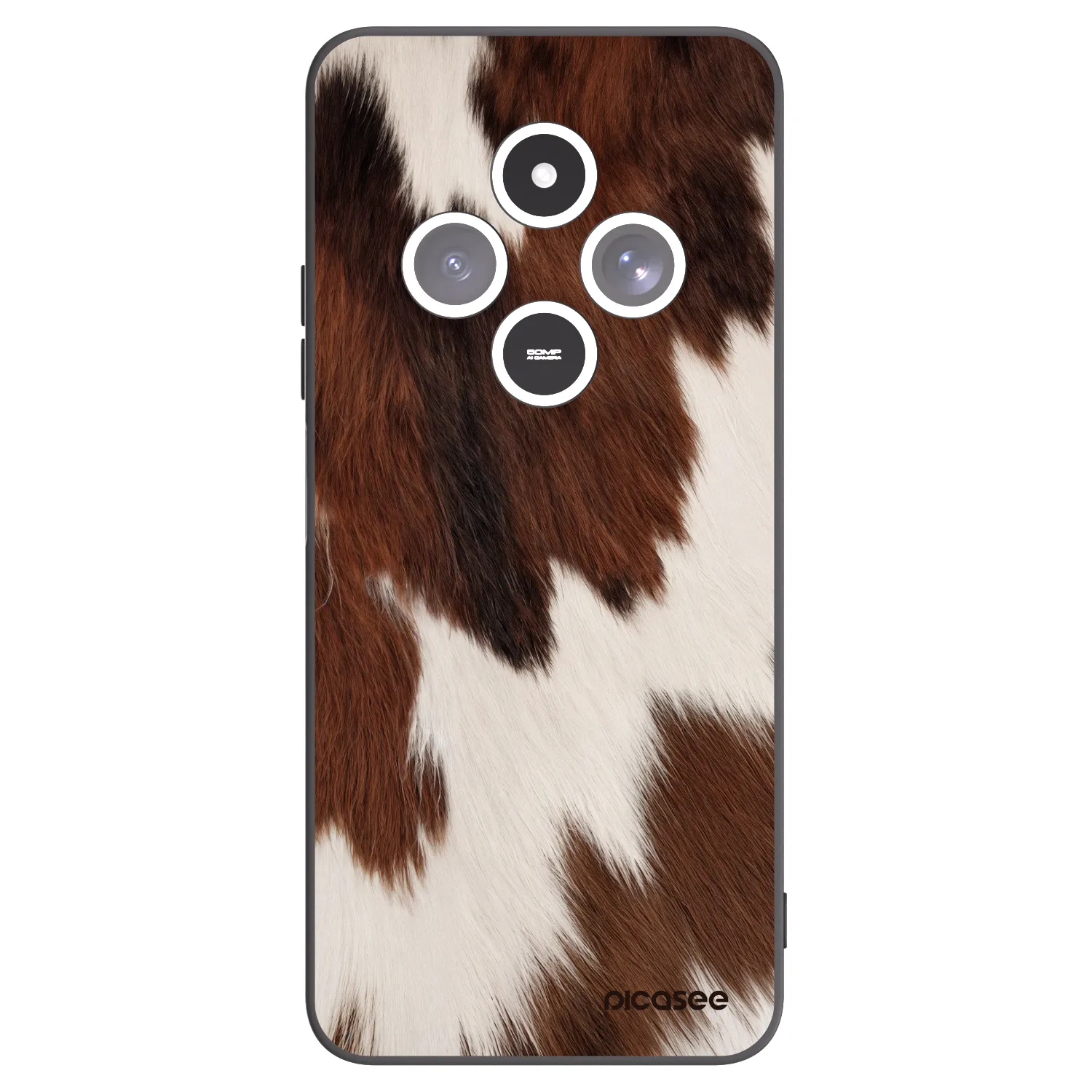 Picasee husă neagră din silicon pentru Xiaomi Redmi 14C - Rustica