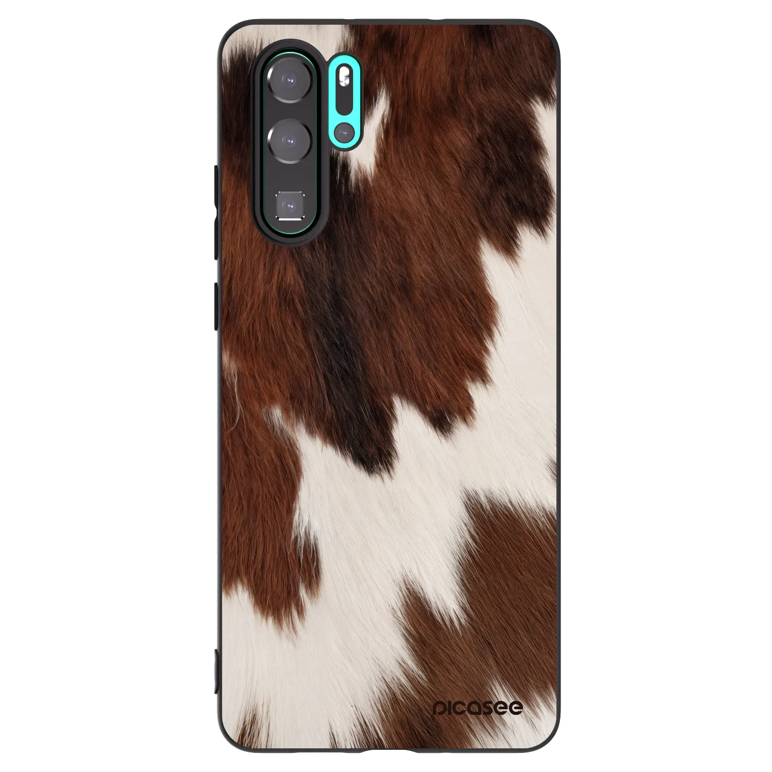 Picasee husă neagră din silicon pentru Huawei P30 Pro - Rustica