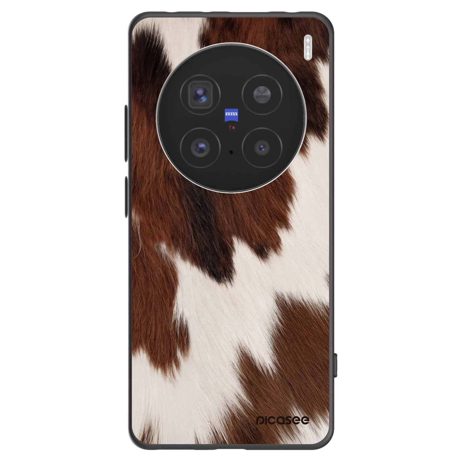 Picasee husă neagră din silicon pentru Vivo X200 Pro - Rustica