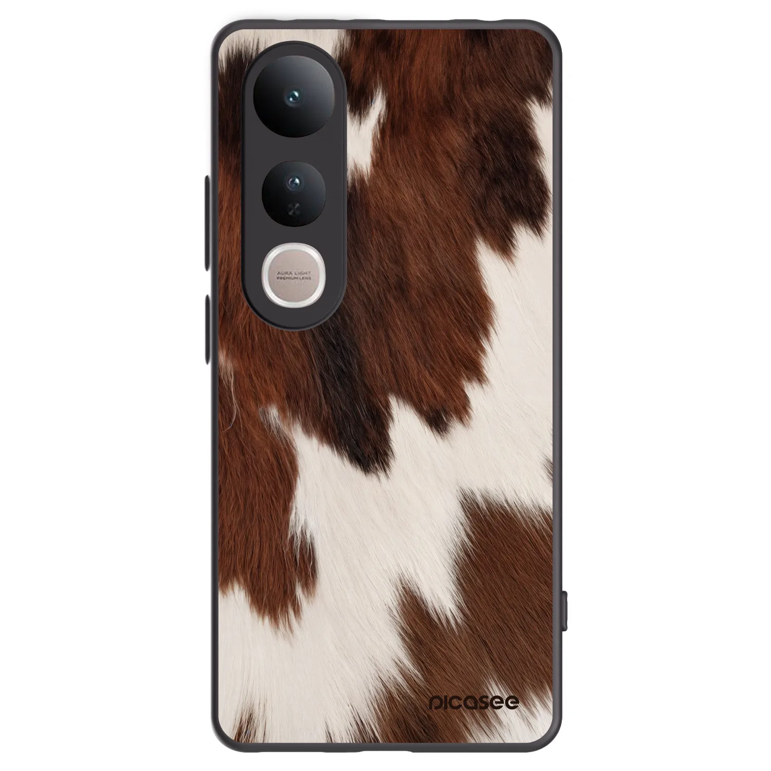 Picasee husă neagră din silicon pentru Vivo V50 Lite 5G - Rustica