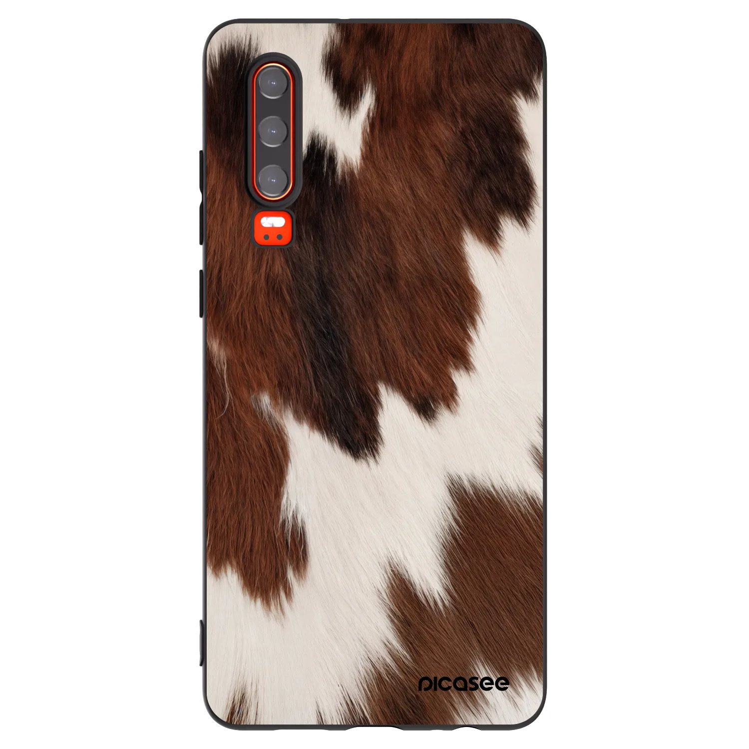 Picasee husă neagră din silicon pentru Huawei P30 - Rustica
