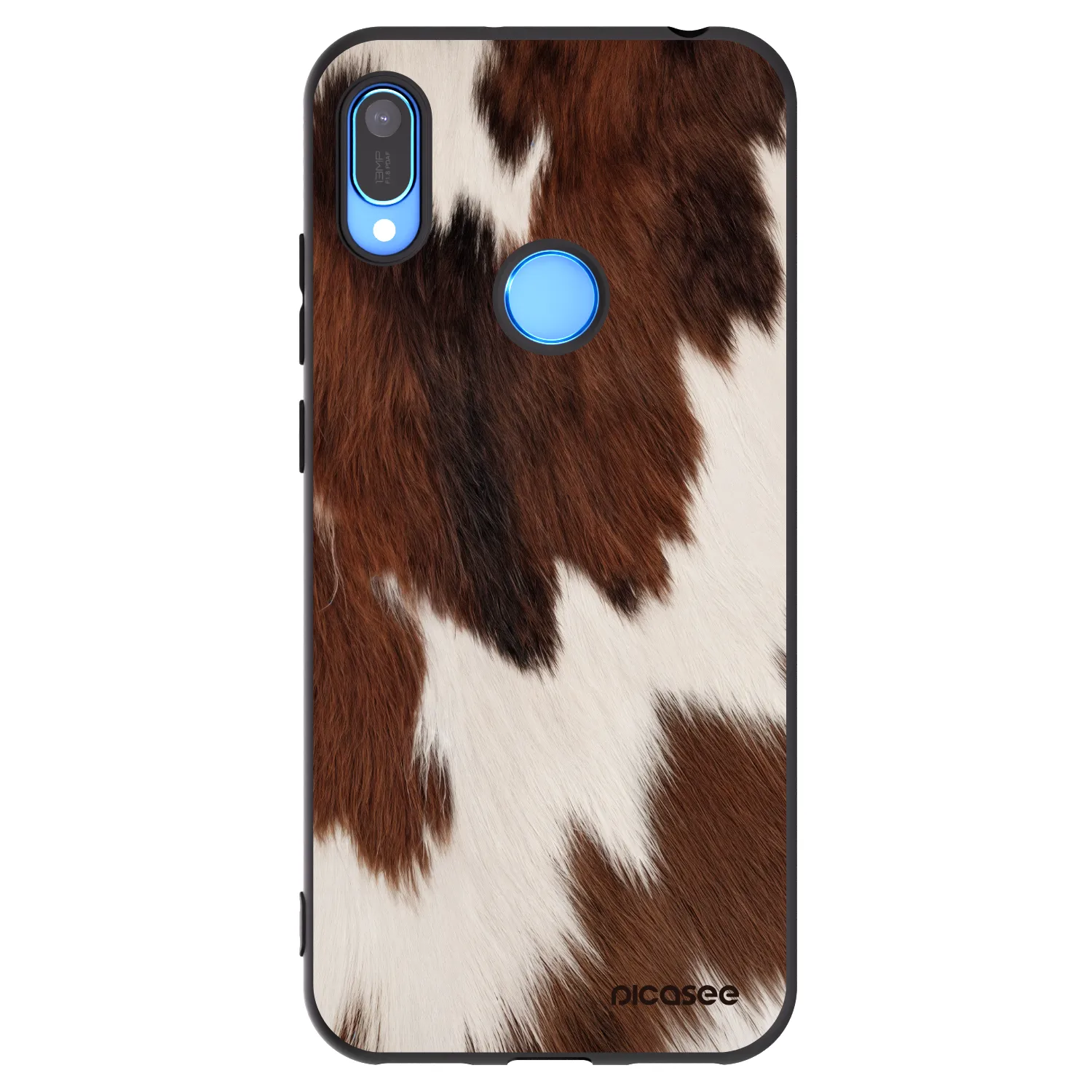 Picasee husă neagră din silicon pentru Huawei Y6 2019 - Rustica