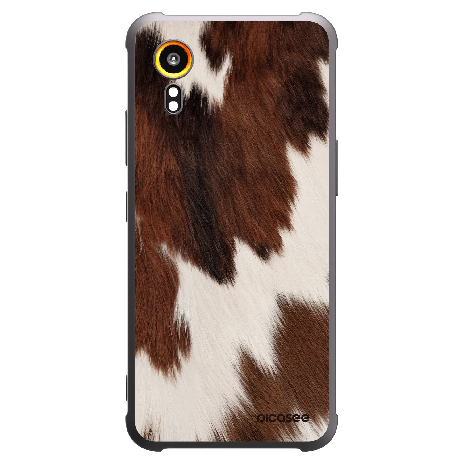 Picasee husă neagră din silicon pentru Samsung Galaxy Xcover 7 - Rustica