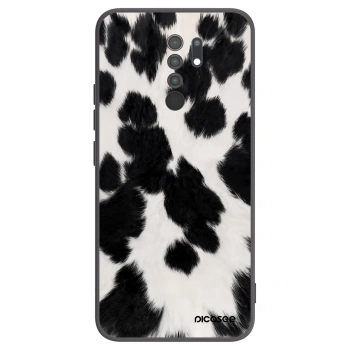 Picasee husă neagră din silicon pentru Xiaomi Redmi 9 - Black Moo