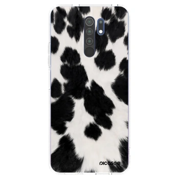 Picasee husă transparentă din silicon pentru Xiaomi Redmi 9 - Black Moo