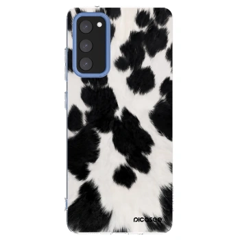 Picasee husă transparentă din silicon pentru Samsung Galaxy S20 FE - Black Moo