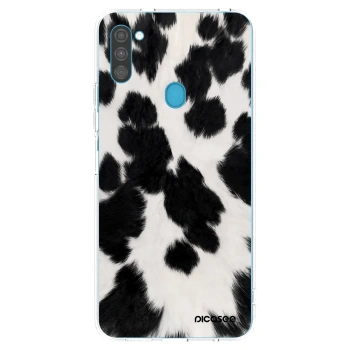 Picasee husă transparentă din silicon pentru Samsung Galaxy M11 - Black Moo