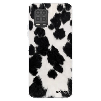 Picasee husă transparentă din silicon pentru Xiaomi Mi 10 Lite - Black Moo