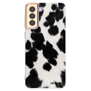 Picasee husă transparentă din silicon pentru Samsung Galaxy S21+ 5G G996F - Black Moo