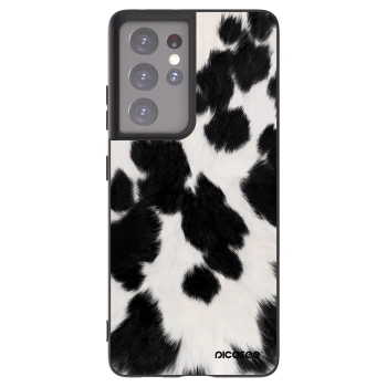 Picasee husă neagră din silicon pentru Samsung Galaxy S21 Ultra 5G G998B - Black Moo