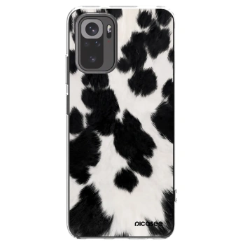 Picasee husă transparentă din silicon pentru Xiaomi Redmi Note 10 - Black Moo