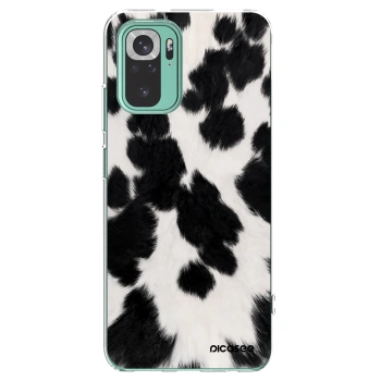 Picasee husă transparentă din silicon pentru Xiaomi Redmi Note 10 Pro - Black Moo