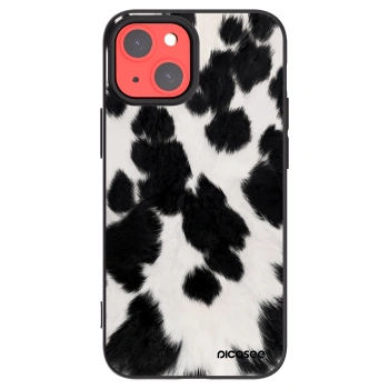 Picasee husă neagră din silicon pentru Apple iPhone 13 mini - Black Moo