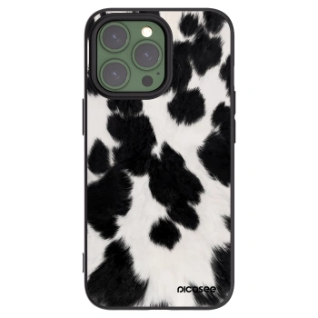 Picasee husă neagră din silicon pentru Apple iPhone 13 Pro - Black Moo