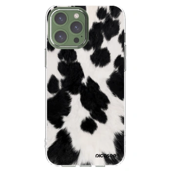 Picasee husă transparentă din silicon pentru Apple iPhone 13 Pro Max - Black Moo