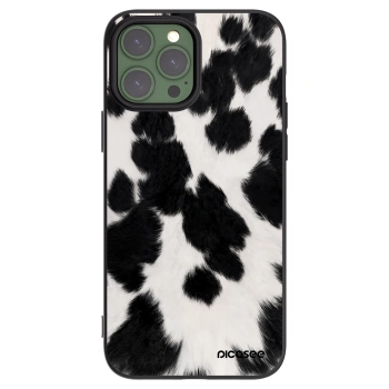 Picasee husă neagră din silicon pentru Apple iPhone 13 Pro Max - Black Moo