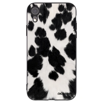 Picasee husă neagră din silicon pentru Apple iPhone XR - Black Moo