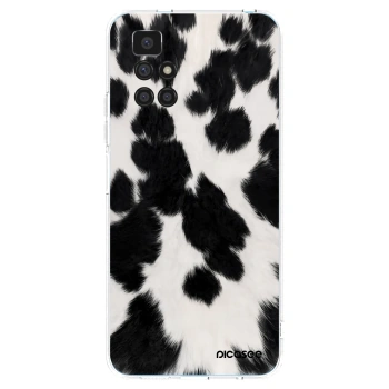 Picasee husă transparentă din silicon pentru Xiaomi Redmi 10 - Black Moo