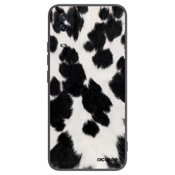 Picasee husă neagră din silicon pentru Vivo Y11s - Black Moo