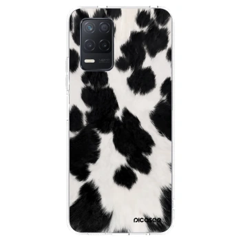 Picasee husă transparentă din silicon pentru Realme 8 5G - Black Moo