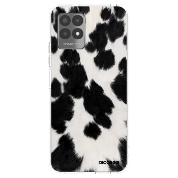 Picasee husă transparentă din silicon pentru Realme 8i - Black Moo