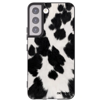 Picasee husă neagră din silicon pentru Samsung Galaxy S22 5G - Black Moo