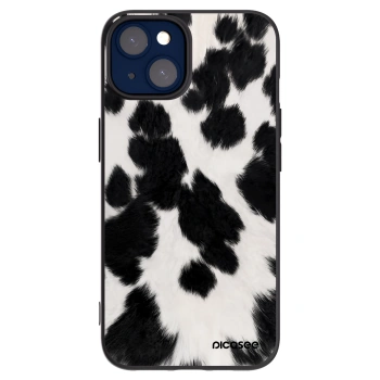 Picasee husă neagră din silicon pentru Apple iPhone 14 - Black Moo