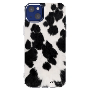 Picasee husă transparentă din silicon pentru Apple iPhone 14 Plus - Black Moo