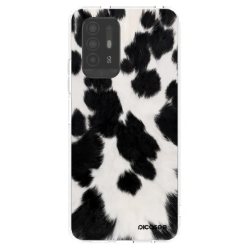 Picasee husă transparentă din silicon pentru OPPO A94 5G - Black Moo