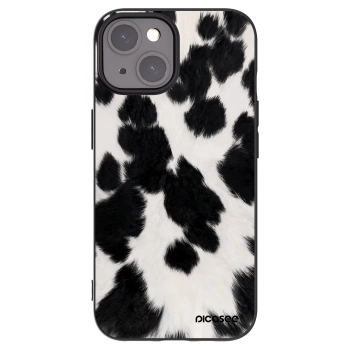 Picasee husă neagră din silicon pentru Apple iPhone 15 - Black Moo