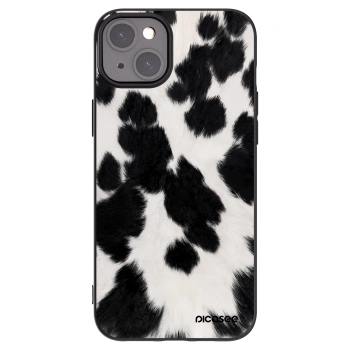 Picasee husă neagră din silicon pentru Apple iPhone 15 Plus - Black Moo
