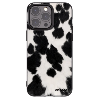 Picasee husă neagră din silicon pentru Apple iPhone 15 Pro Max - Black Moo