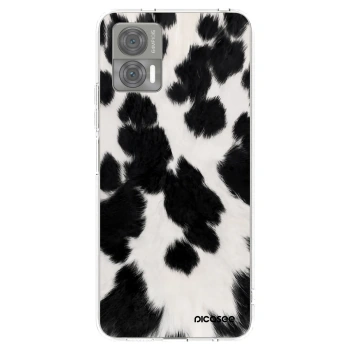 Picasee husă transparentă din silicon pentru Motorola Edge 30 Neo - Black Moo
