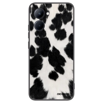 Picasee husă neagră din silicon pentru Realme C33 (2023) - Black Moo