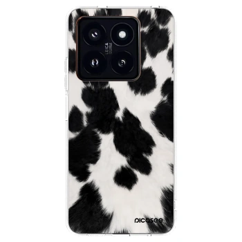 Picasee husă transparentă din silicon pentru Xiaomi 14 Pro - Black Moo