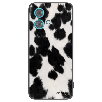 Picasee husă neagră din silicon pentru Motorola Edge 40 Neo - Black Moo