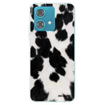 Picasee husă transparentă din silicon pentru Motorola Edge 40 Neo - Black Moo