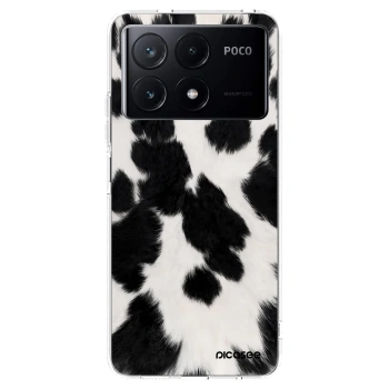 Picasee husă transparentă din silicon pentru Xiaomi Poco X6 Pro - Black Moo