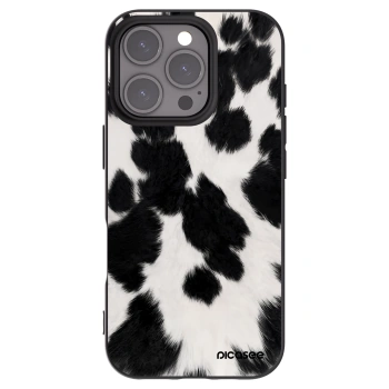 Picasee husă neagră din silicon pentru Apple iPhone 16 Pro - Black Moo