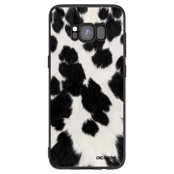 Picasee husă neagră din silicon pentru Samsung Galaxy S8 G950F - Black Moo