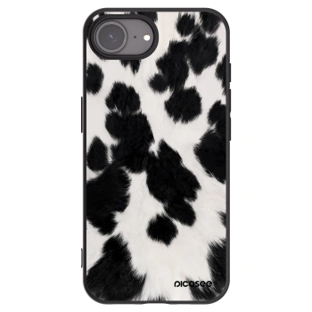 Picasee husă neagră din silicon pentru Apple iPhone 16e - Black Moo